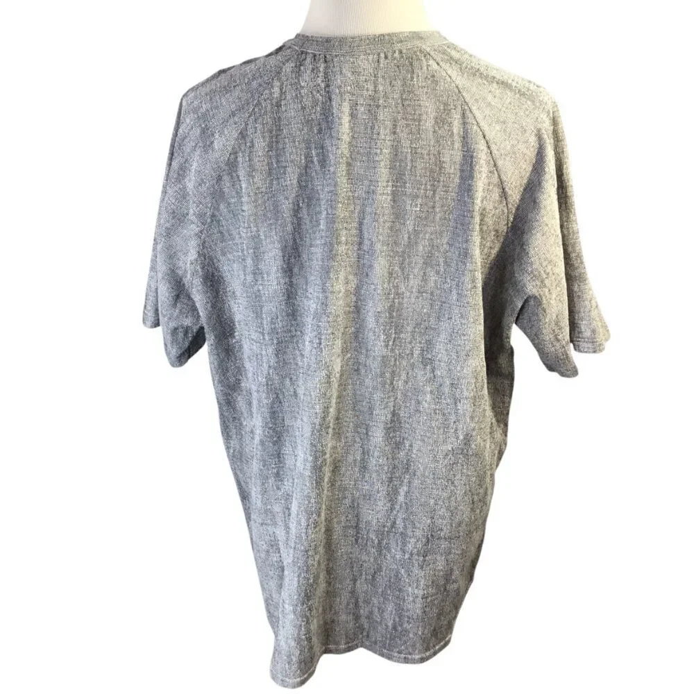 GatorSkins Thermal Crew Neck 4X Short Sleeve USA Charcoal Gray Biker Base Layer